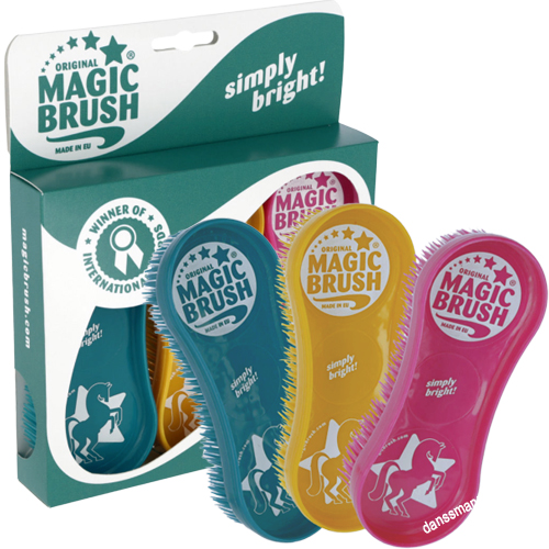 Magic Brush Pferdebürste Putzzeug Fellbürste Mähnenbürste 3 er Set