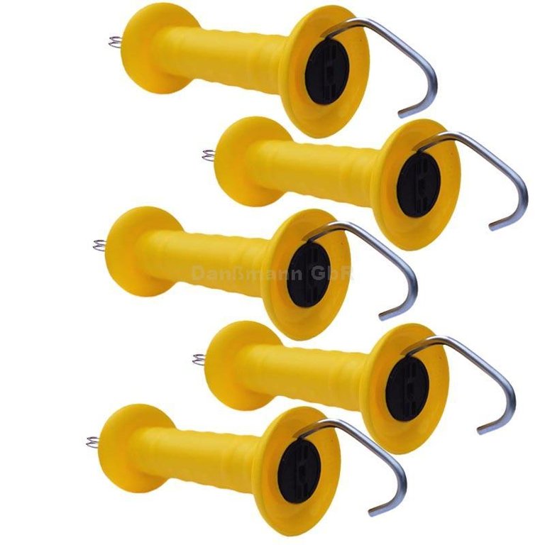 Weide,Farbe wählbar 20 x Weidezaun Torgriff m.Haken neu,